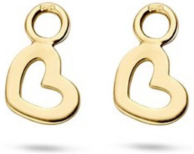 Blush Oorbedel van 14 karaat geelgoud 9057YGO