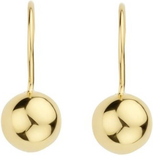 Blush Oorhangers van 14 karaat geelgoud 7260YGO 6 mm