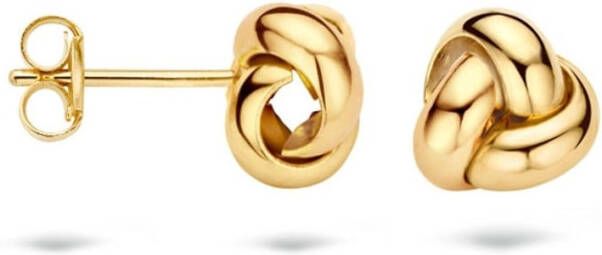 Blush Oorknopjes van 14 karaat geelgoud 7145YGO