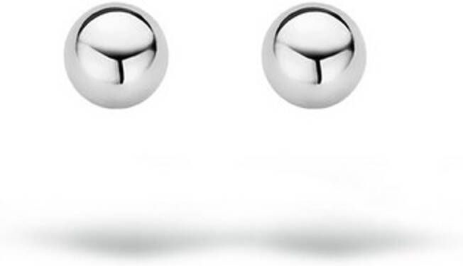 Blush Oorknopjes van 14 karaat witgoud 7120WGO