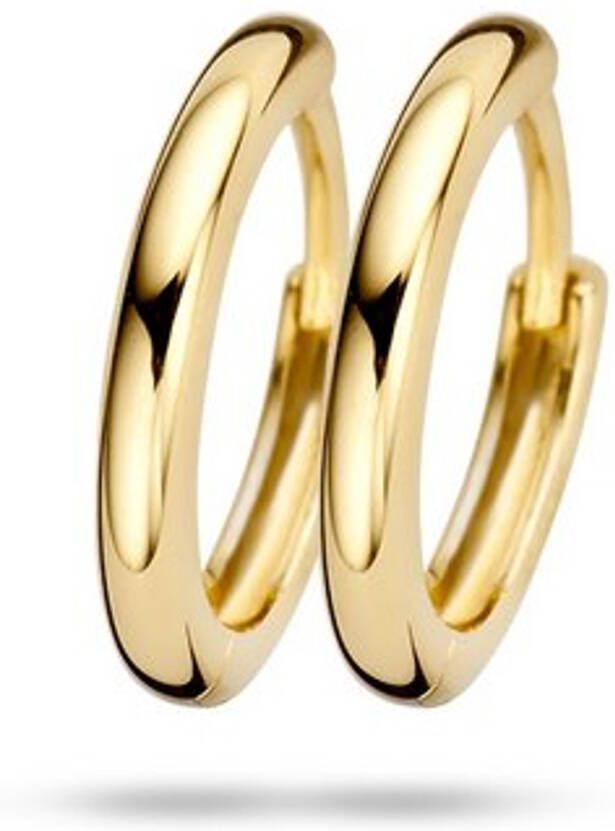 Blush Oorringen van 14 karaat geelgoud 7233YGO