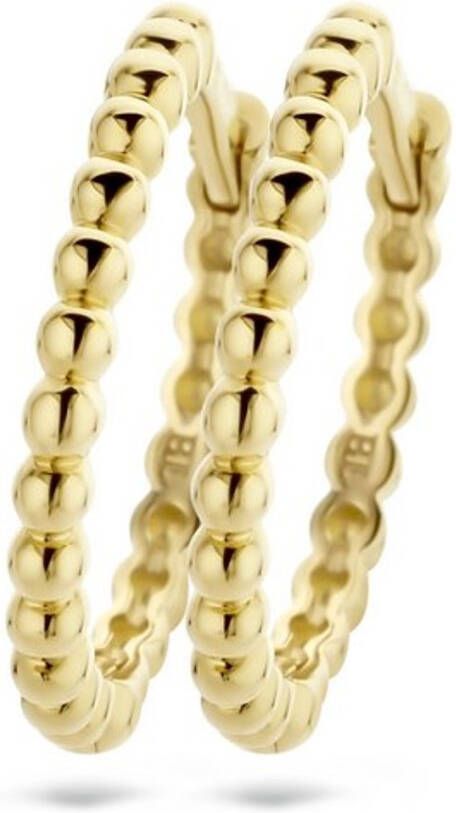 Blush Oorringen van 14 karaat geelgoud 7291YGO