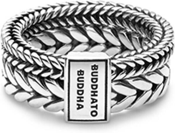 Buddha to Buddha Barbara Double ring van zilver