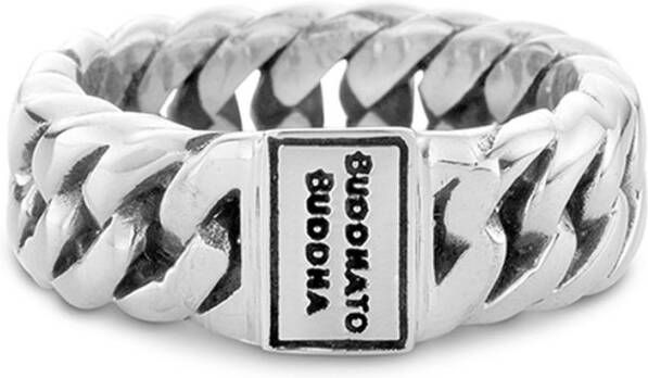 Buddha to Buddha Chain Small ring van zilver