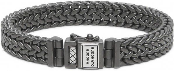 Buddha to Buddha Julius schakelarmband van gerhodineerd sterling zilver