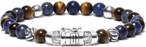 Buddha to Buddha Spirit Beads Mini Mix kralenarmband van zilver