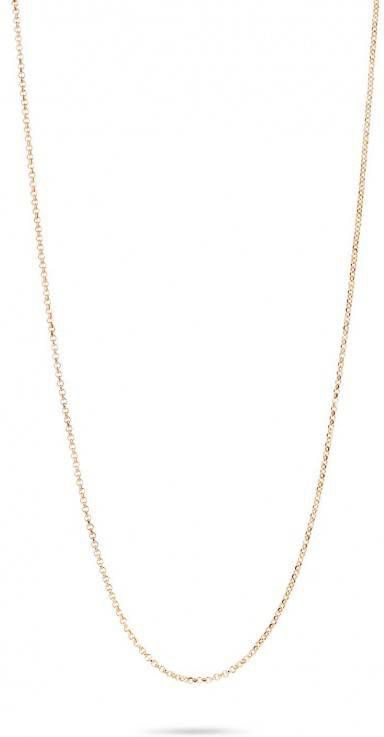 Casa Jewelry Kitty ketting van zilver met roségouden plating TC.0067.00