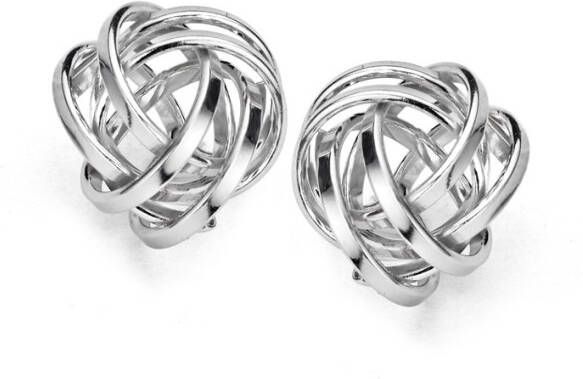 Casa Jewelry Knoopje oorknopjes van zilver