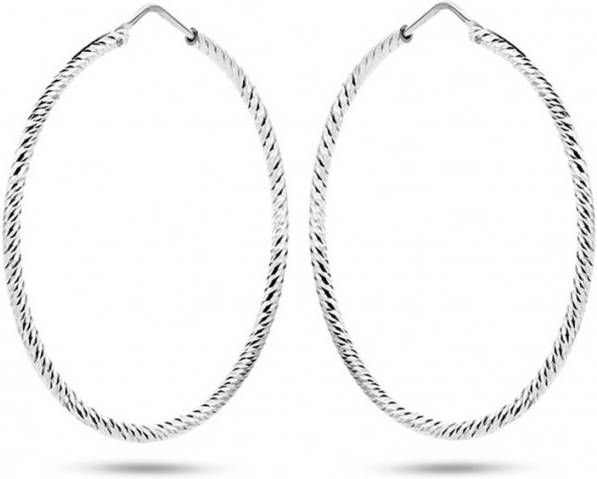 Casa Jewelry Tuscana oorringen M van zilver