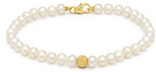 Diamond Point Geelgouden armband Riviè, ra