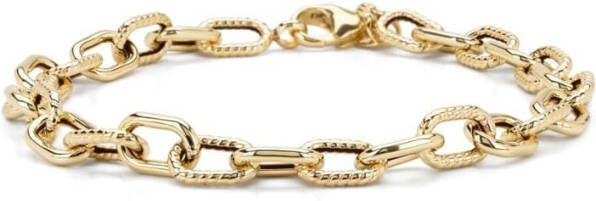Diamond Point Geelgouden armband Timeless Treasures