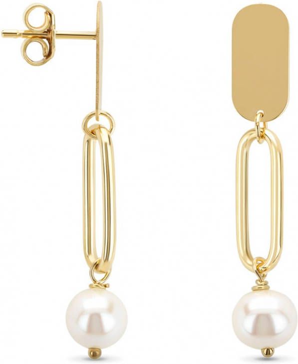 Diamond Point Geelgouden oorsieraden Marigold