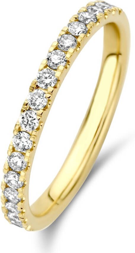 Diamond Point Geelgouden ring 0 33 ct diamant Wedding