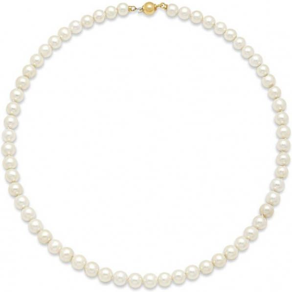 Diamond Point Ketting van geelgoud Riviè, ra