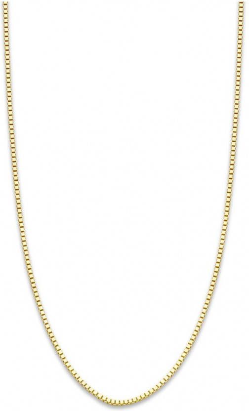 Diamond Point Timeless treasures geelgouden collier(45cm )