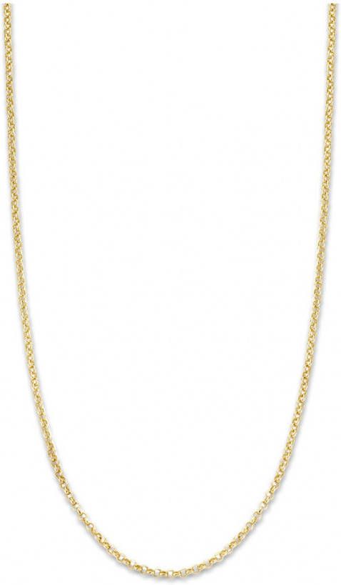 Diamond Point Timeless treasures geelgouden collier(50cm )