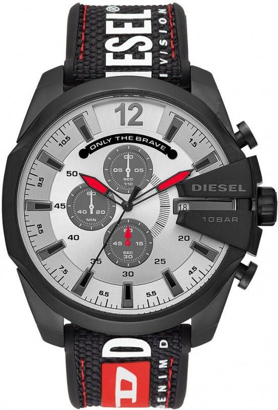 Diesel Time Frames Dz4512 Horloge , Zwart, Heren