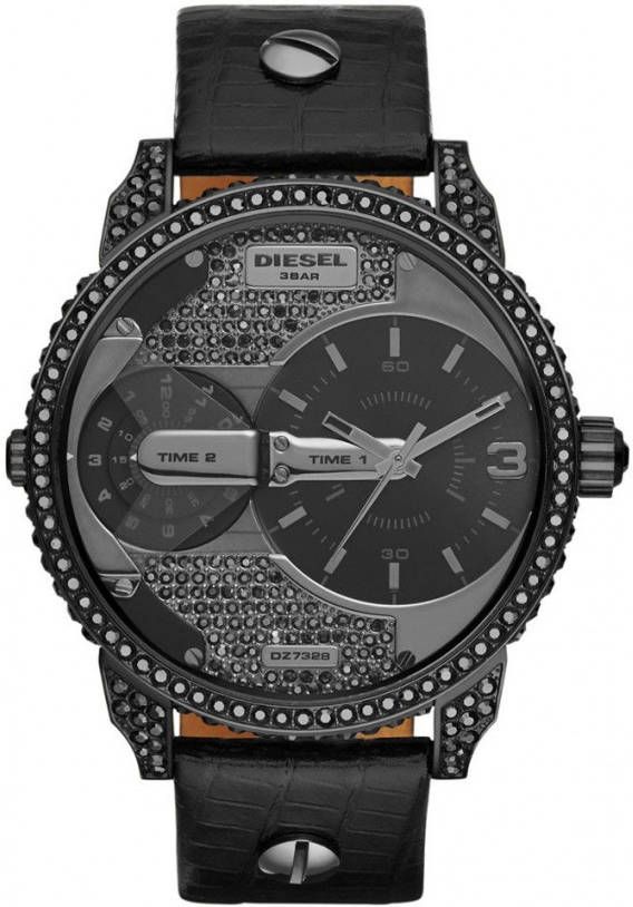 Diesel Horloges Mini Daddy DZ7328 Zwart