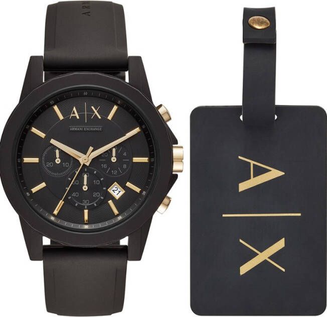 Armani Exchange heren Horloge AX7105 zwart