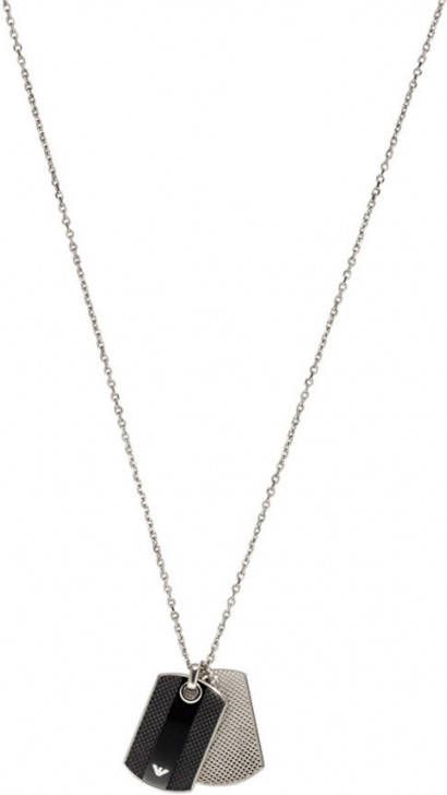 Emporio Armani Egs1542040 ketting , Grijs, Heren