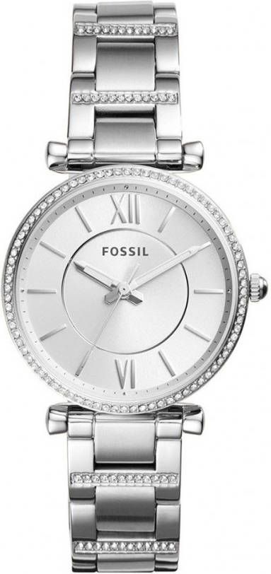 Fossil Horloges Carlie ES4341 Zilverkleurig