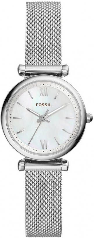 Fossil Horloges Carlie ES4432 Zilverkleurig