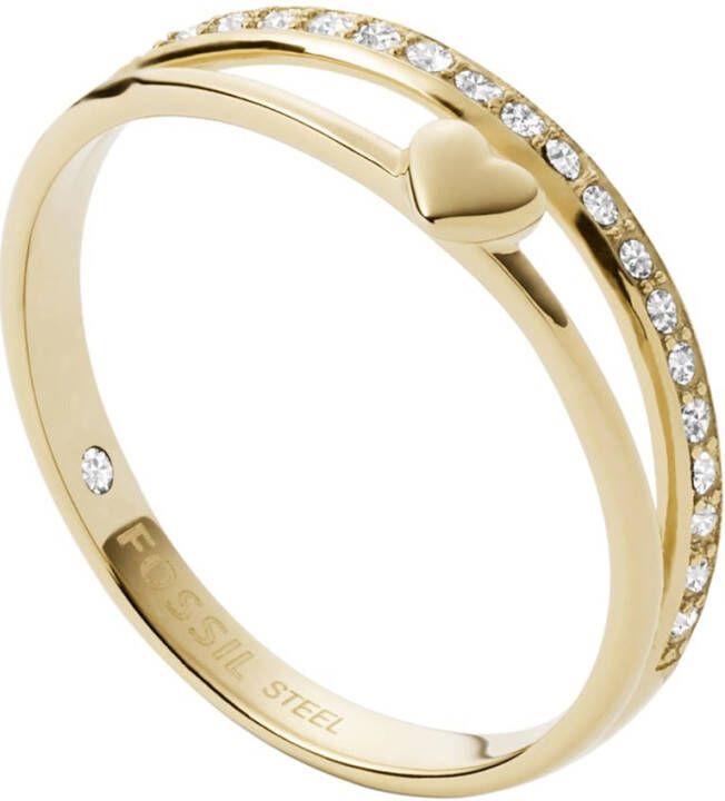 Fossil Ring met steen JF03750710