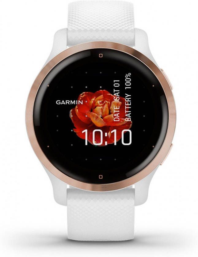 Garmin Venu 2S rose gold rvs bezel smartwatch 010 02429 13