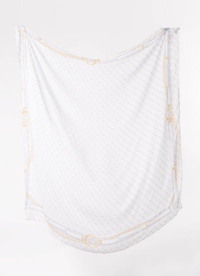 Guess Aviana sjaal met logoprint 135 x 135 cm