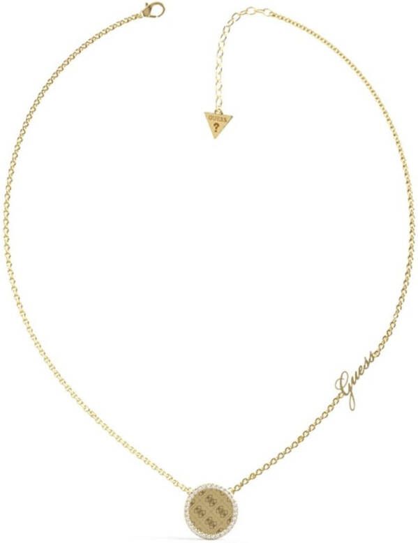 Guess Schakelketting met logo en kristal JUBN01155JWYGT U