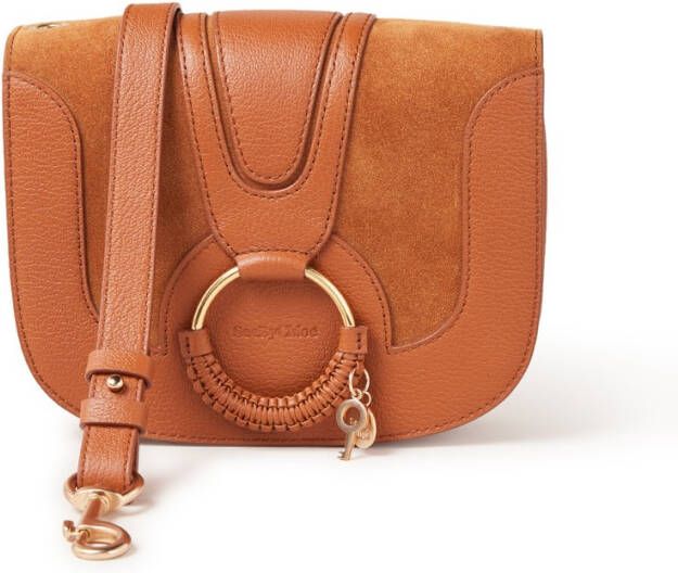 See By Chloé Hana Small crossbodytas van leer en suède