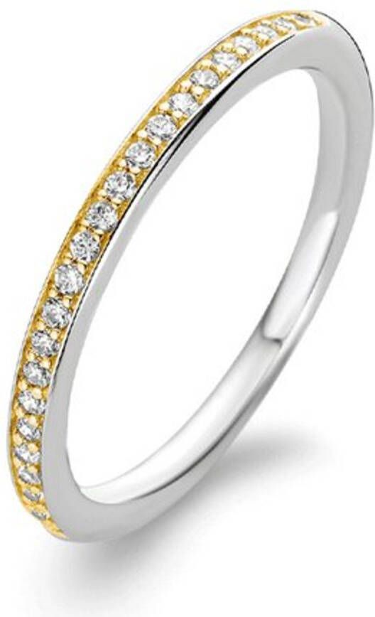 TI SENTO Milano Ring verguld met zirkonia 1923ZY
