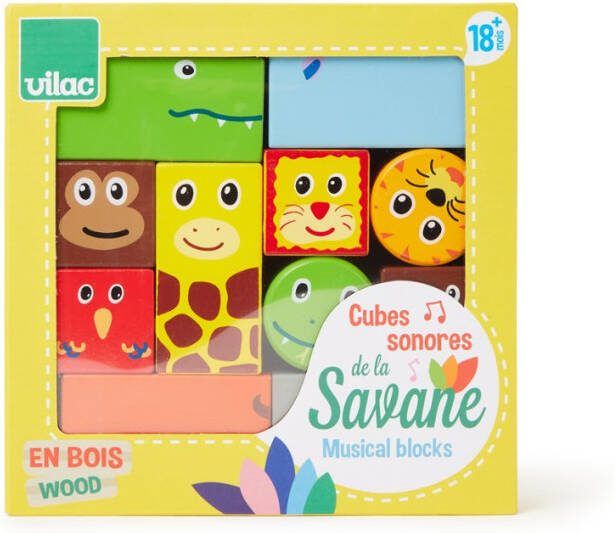Vilac Savanne blokken set van 11