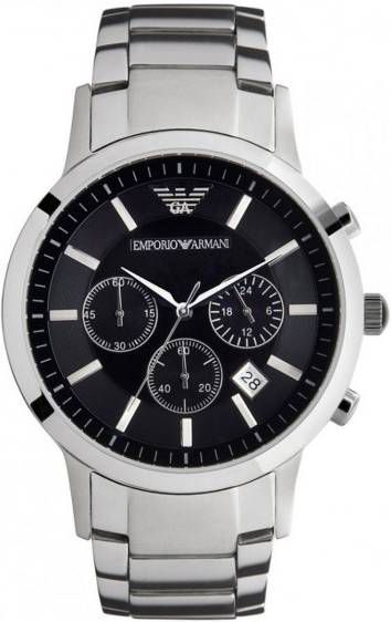 Emporio Armani Horloges Renato AR2434 Zilverkleurig online kopen