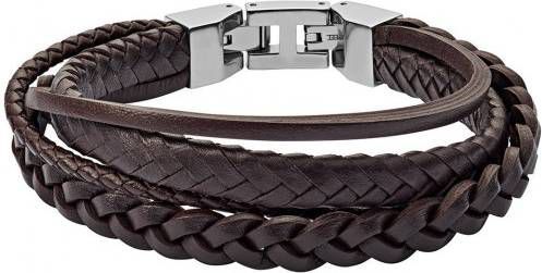 Fossil Armbanden Vintage Casual JF03190040 Bruin