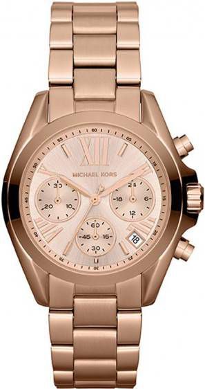 Michael Kors Horloges Bradshaw MK5799 Rosé, goudkleurig