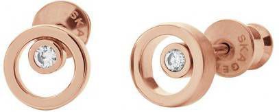 skagen Oorbellen Elin SKJ0853791 Rosé, goudkleurig