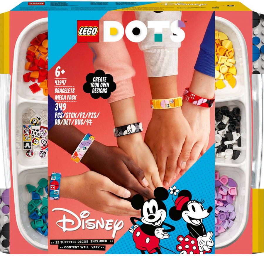 Lego DOTS Mickey & Friends Bracelets Mega Pack Set(41947 )