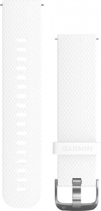 Garmin Vivomove horlogeband van siliconen met stainless bevestigingsmateriaal 010-12561-04