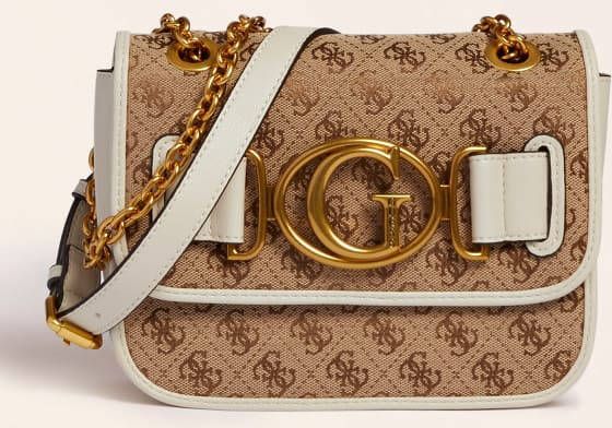 Guess Aileen schoudertas met logoprint