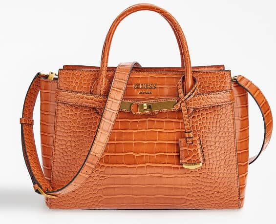 Guess Hand en schoudertas , Oranje, Dames