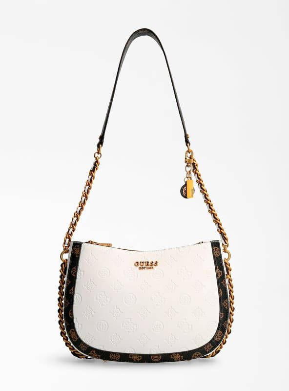 Guess Borsa Abey B23Gu06 pb855802 , Wit, Dames