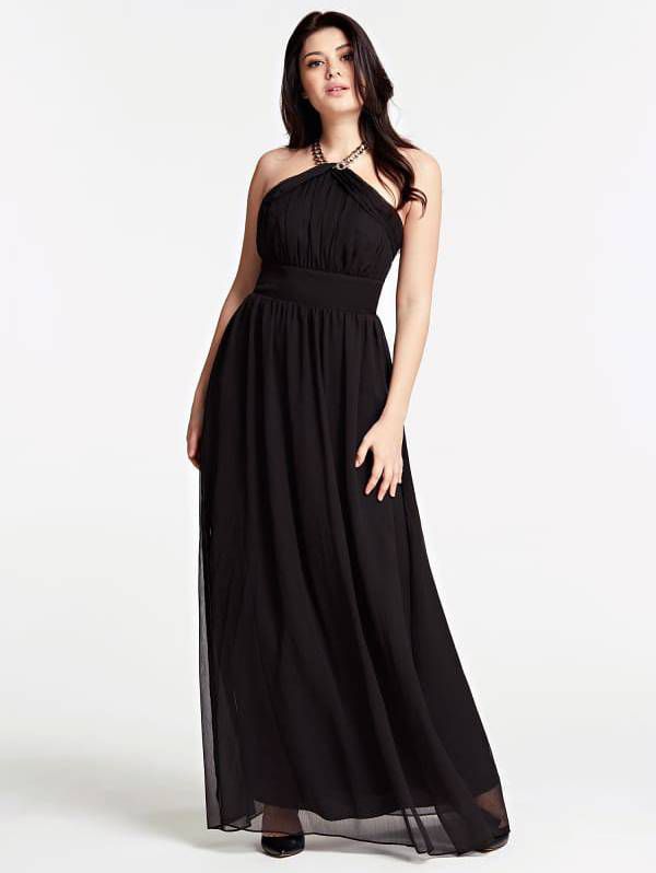 Guess Marciano 02G7699277Z Dress Women Black