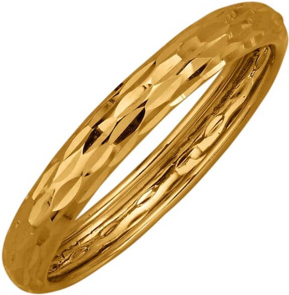 KLiNGEL Damesring van 14 kt. goud Goudkleur