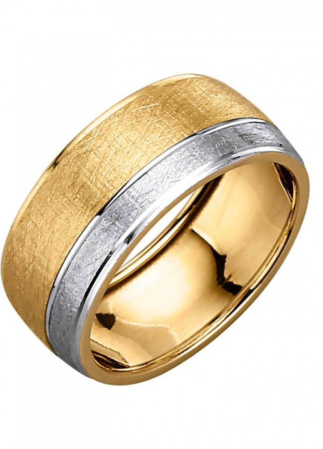 KLiNGEL Vriendschapsring in goudkleur Geelgoudkleur/Witgoudkleur