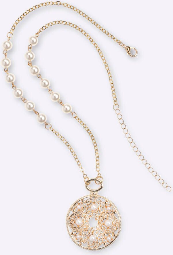 Collier in goudkleur van heine
