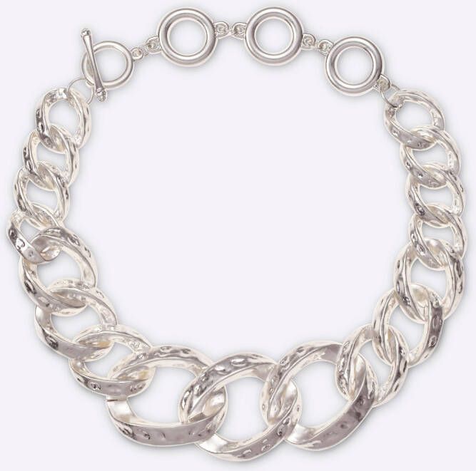 Collier in zilverkleur van heine