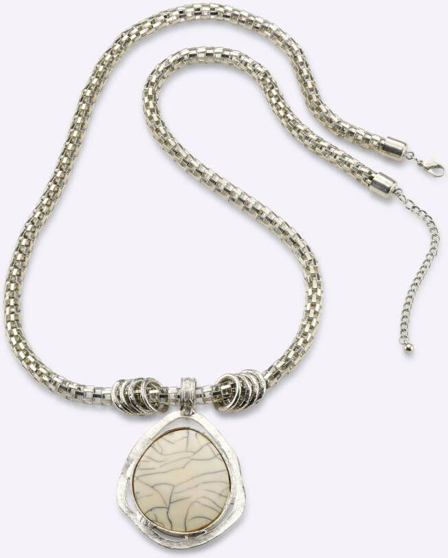 Ketting in zilverkleur van heine