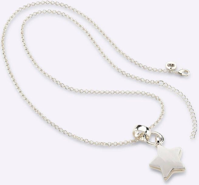 Ketting in zilverkleur van heine