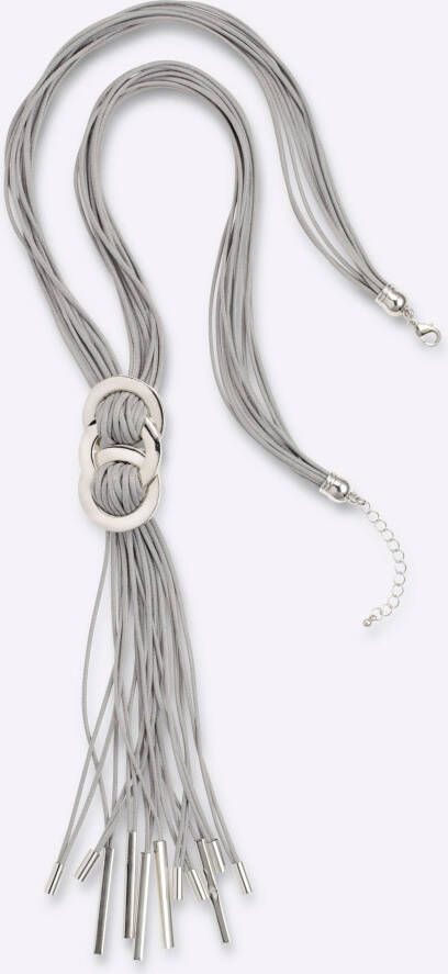 Ketting in zilverkleur van heine